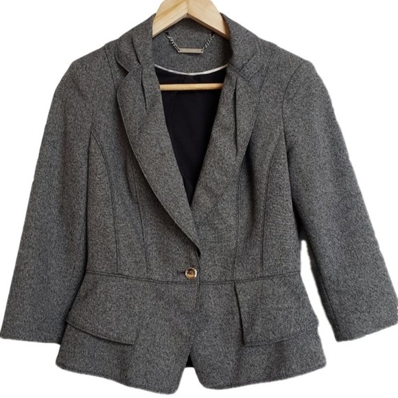 WHITE|BLACK Fashionable Blazer 00 - Picture 2 of 8